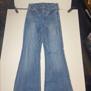 American Eagle Outfitters Light Blue Flare Jeans